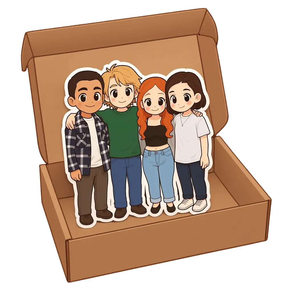 Step 3: We print and ship to you